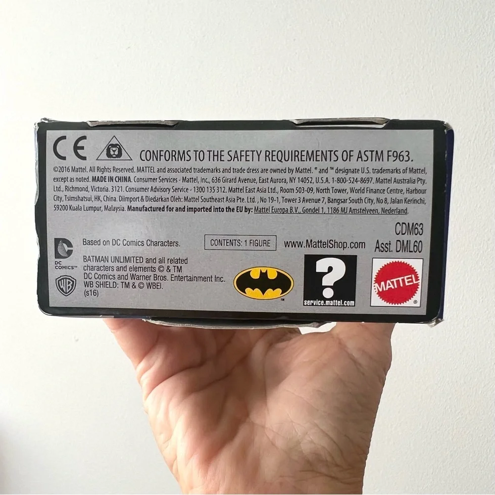 DC Comics Batman poseable figure. Box is 12” tall new never removed from…